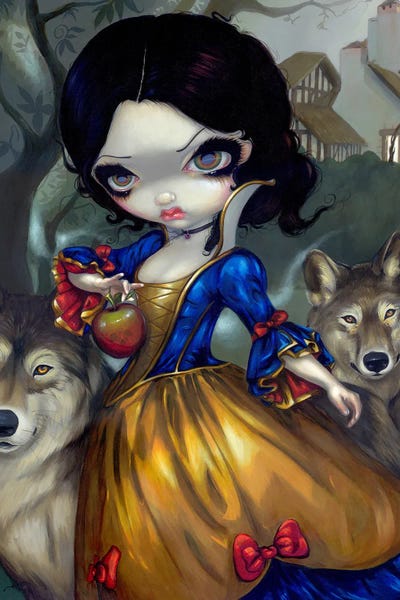 Fictional Characters: Loup Garou Blanche Neige by Jasmine Becket-Griffith