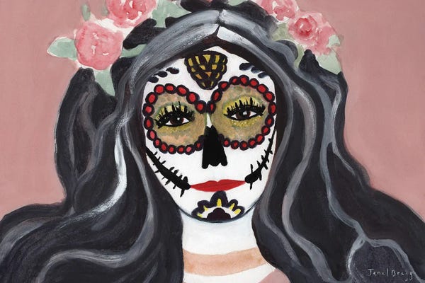 La Catrina Floral Portrait