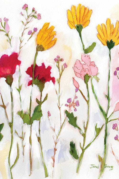 Flowers From Sheeley's by Janel Bragg wall art