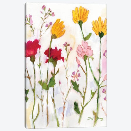 Flowers From Sheeley's Canvas Print #JGG4} by Janel Bragg Canvas Wall Art