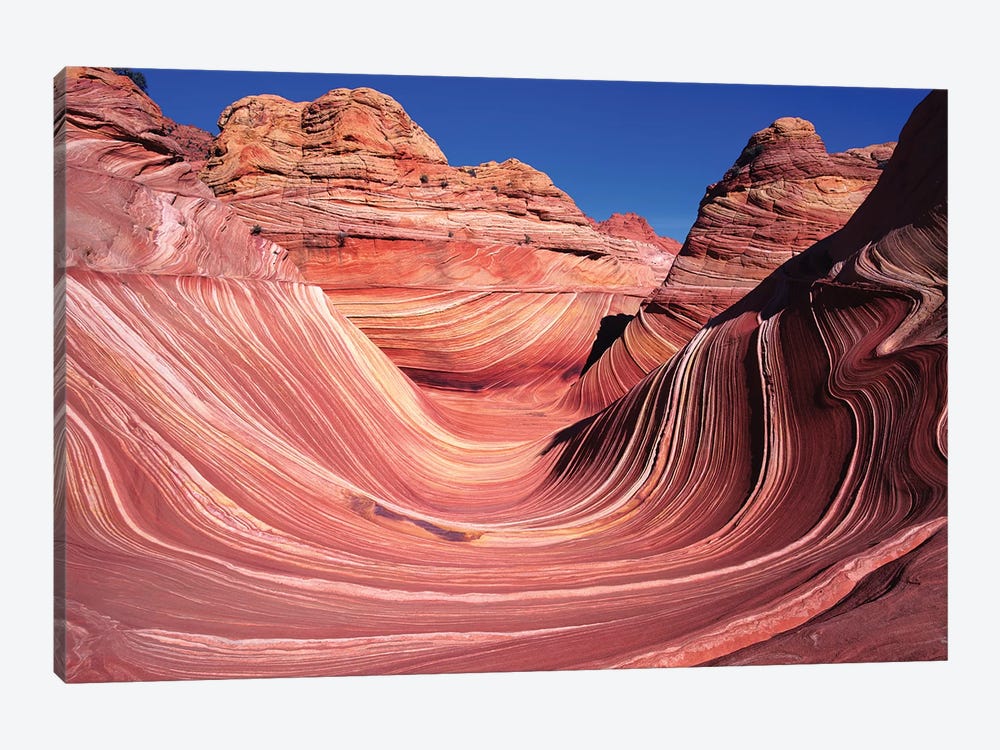The Wave, Coyote Buttes, Paria Canyon-Vermilion Cliffs Wilderness, Vermillion Cliffs National Monument, Arizona, USA by Jerry Ginsberg 1-piece Art Print