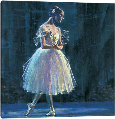 Giselle Canvas Art Print - Ballet Art