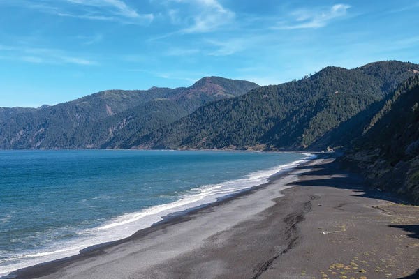Joseph S. Giacalone: Black Sands Beach Beauty by Joseph S. Giacalone