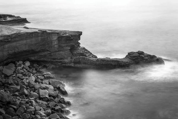 Silence On The Coast - Classic Monochrome