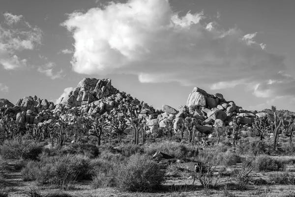 Clouds And Stone - Joshua Tree Np