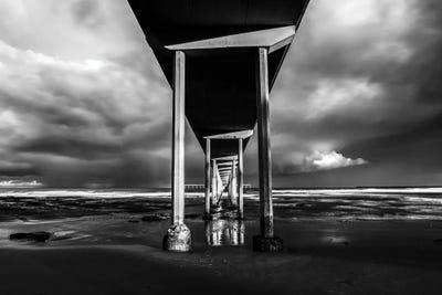 A Play Of Shadow And Light by Joseph S. Giacalone framed canvas print