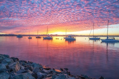 Patterns In The Sky by Joseph S. Giacalone acrylic art print