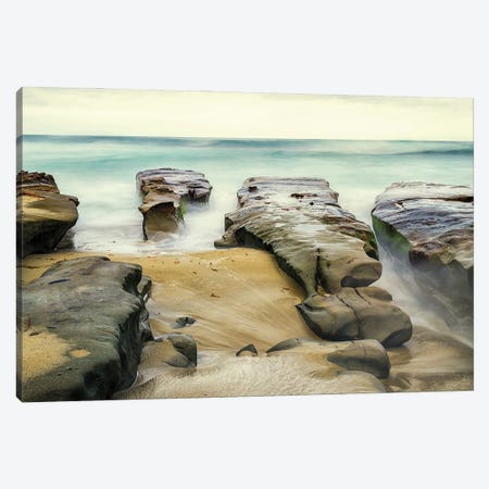 Stepping Stones To The Sea Canvas Print #JGL118} by Joseph S. Giacalone Canvas Print