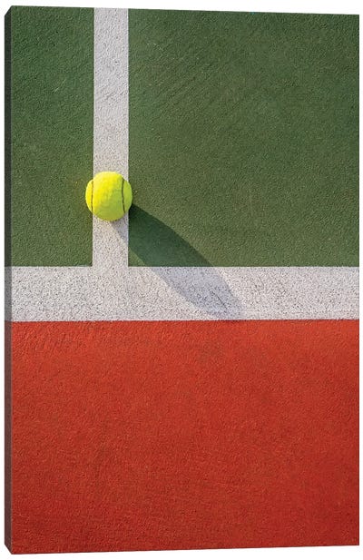 Love-Thirty Canvas Art Print - Tennis Art