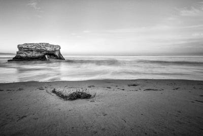 Natural Bridges Beach Solitude by Joseph S. Giacalone acrylic art print