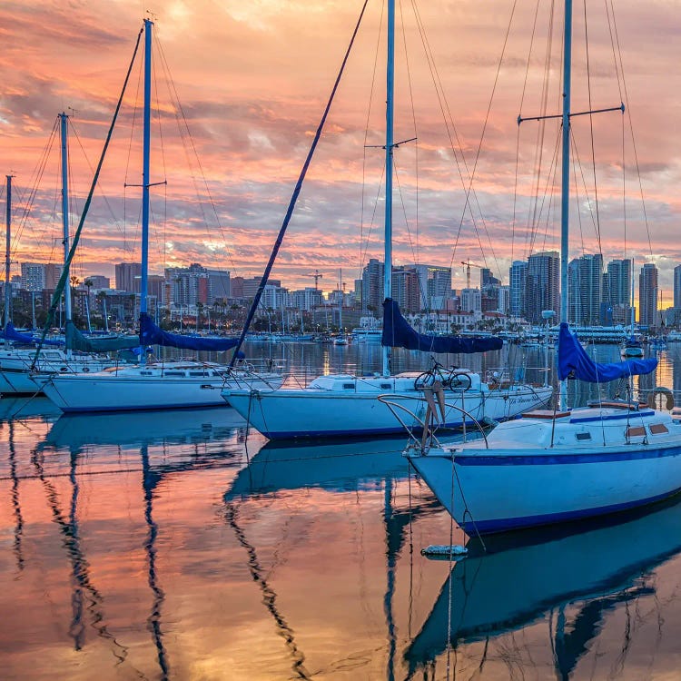 From Harbor To Coast Diptych by Joseph S. Giacalone wall art
