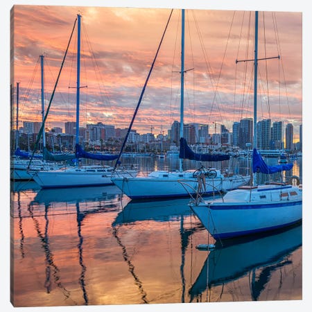 From Harbor To Coast Diptych Canvas Print #JGL137} by Joseph S. Giacalone Canvas Artwork