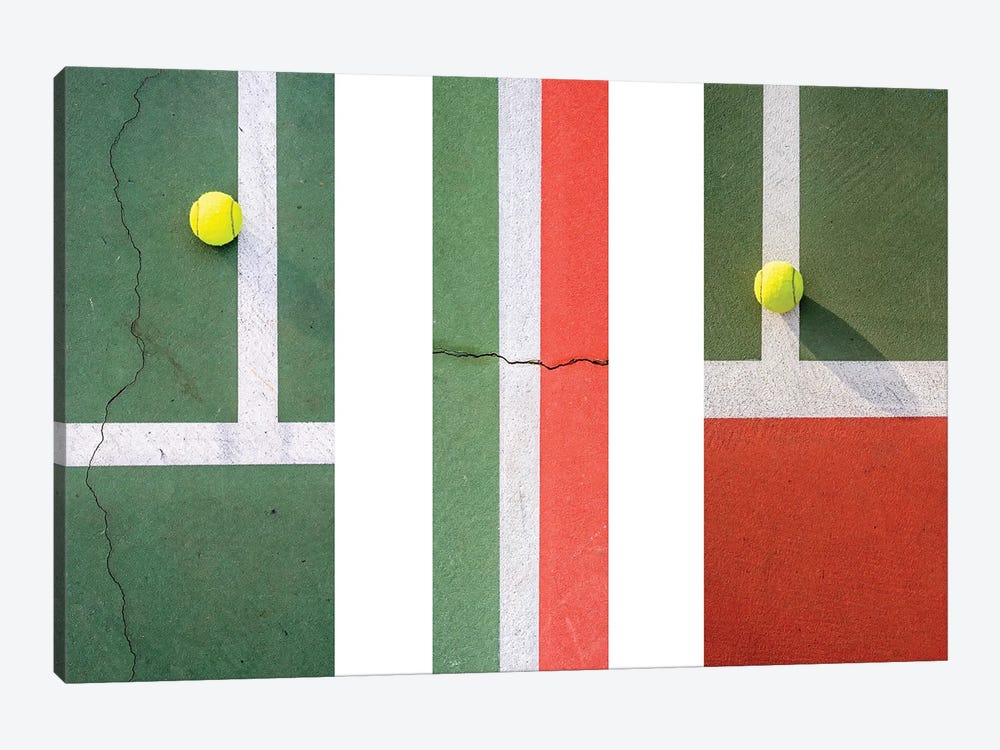 Balls On The Court I by Joseph S. Giacalone 1-piece Canvas Wall Art