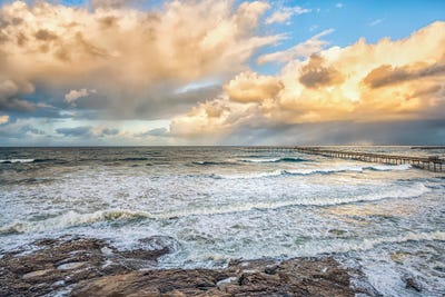Coastal Magic by Joseph S. Giacalone framed canvas print