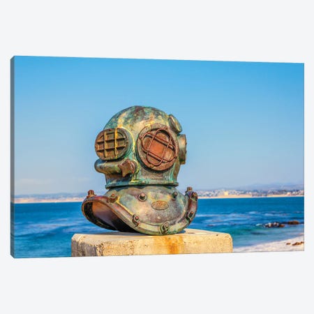 Cannery Divers Memorial Canvas Print #JGL156} by Joseph S. Giacalone Canvas Wall Art