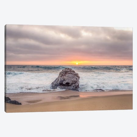 Garrapata State Beach Sunset Canvas Print #JGL158} by Joseph S. Giacalone Canvas Art Print