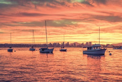 October Fire Sunrise by Joseph S. Giacalone acrylic art print