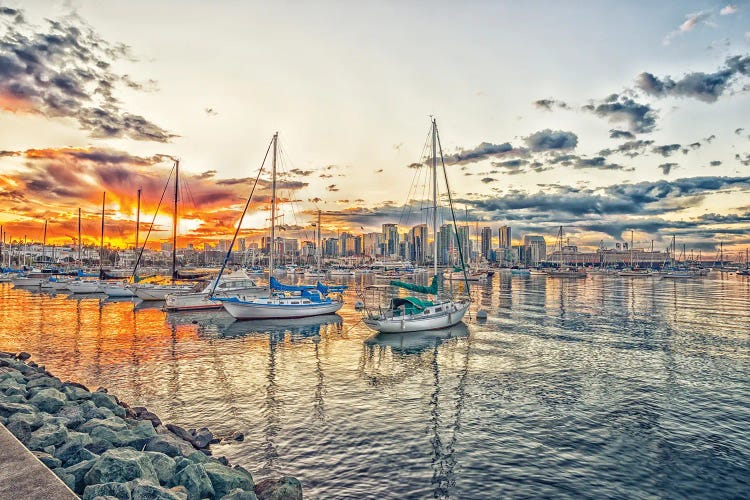 A Hint Of Orange by Joseph S. Giacalone wall art