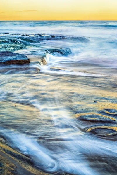 Sunrise Reef by Joseph S. Giacalone framed canvas print