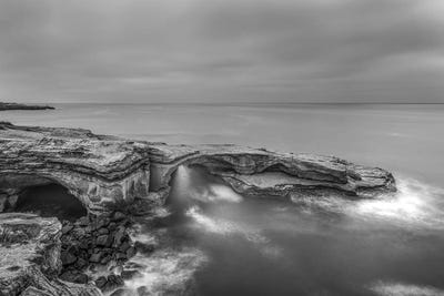 Arch In Monochrome by Joseph S. Giacalone framed canvas print
