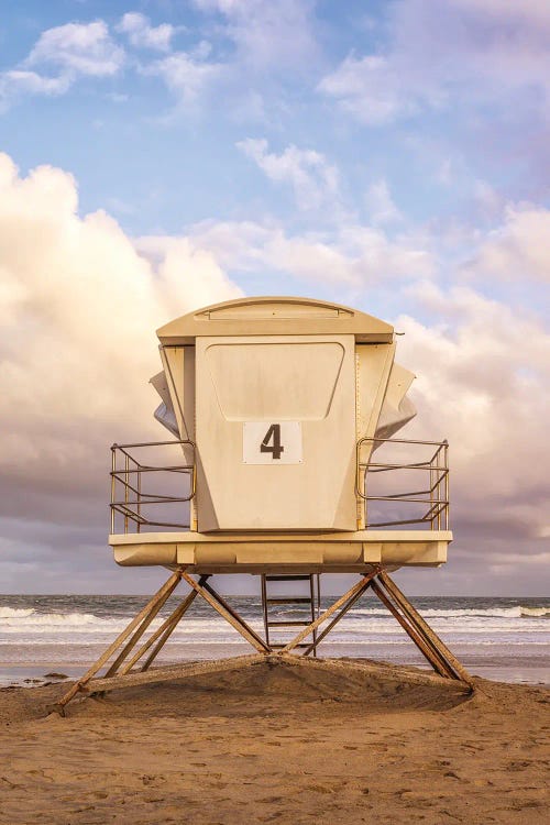 Morning Greeting From Ocean Beach III by Joseph S. Giacalone wall art