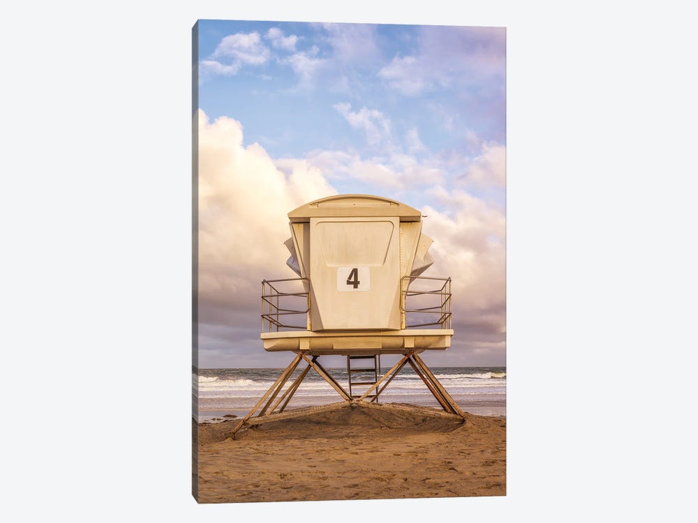 Morning Greeting From Ocean Beach III by Joseph S. Giacalone 1-piece Canvas Wall Art