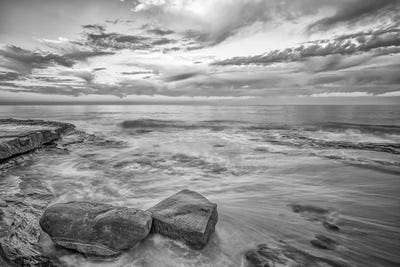 A Silent November Morning by Joseph S. Giacalone framed canvas print
