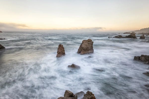 Hyperreal Landscape Photography: Rocks And Sea by Joseph S. Giacalone