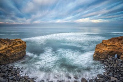 Energy Of Sky and Sea by Joseph S. Giacalone canvas print