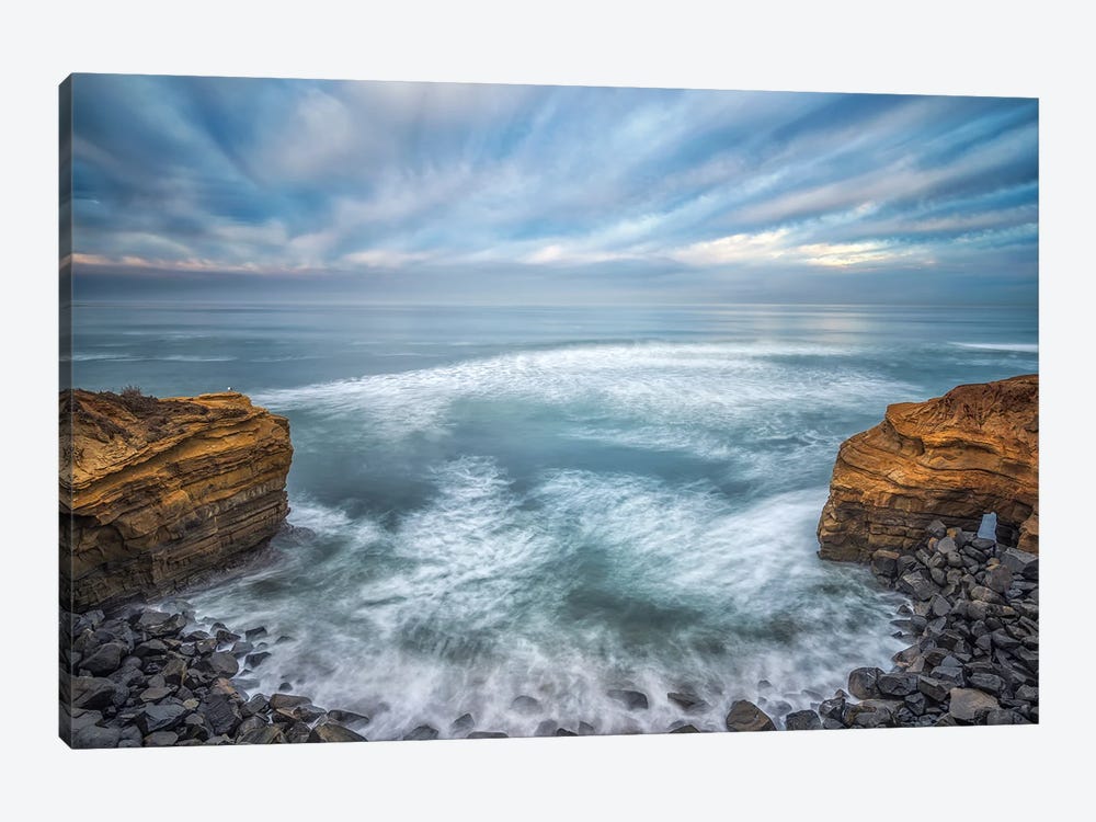 Energy Of Sky and Sea by Joseph S. Giacalone 1-piece Canvas Wall Art