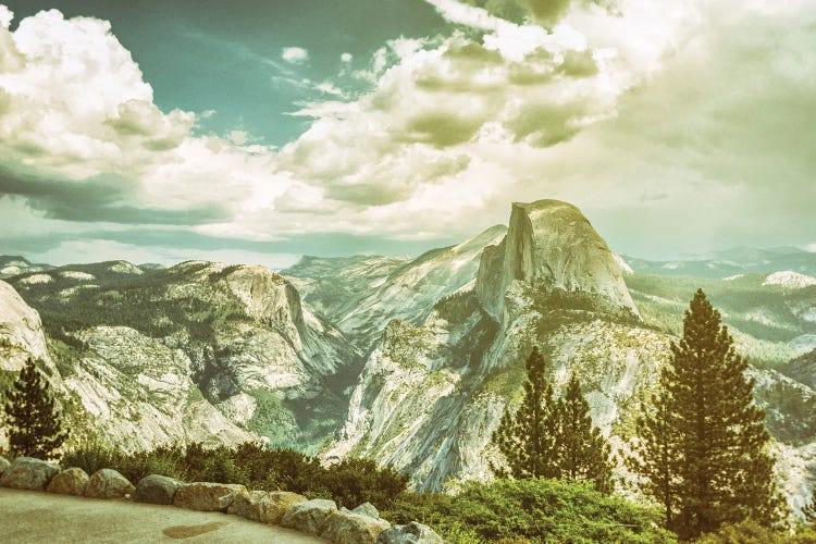 Half Dome At Glacier Point