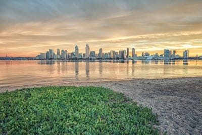 Patch Of Green At Sunrise by Joseph S. Giacalone acrylic art print