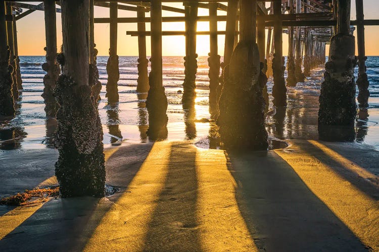 Crystal Pier Light And Shadow