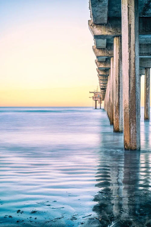 Scripps Pier In Half