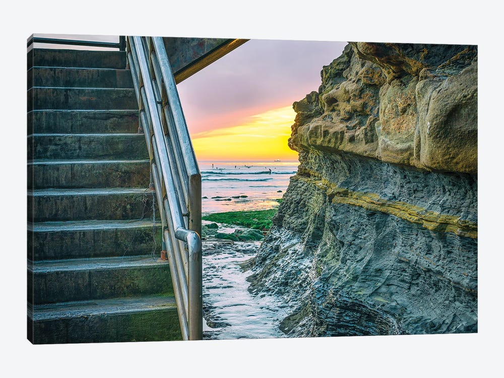 Down To Sunset Cliffs by Joseph S. Giacalone 1-piece Canvas Print