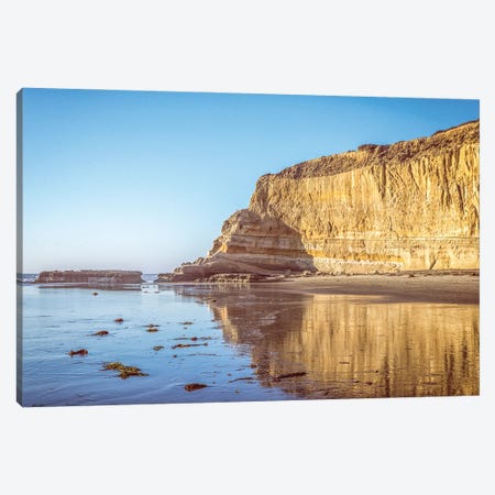 The Wall, Torrey Pines State Beach Canvas Print #JGL260} by Joseph S. Giacalone Canvas Print