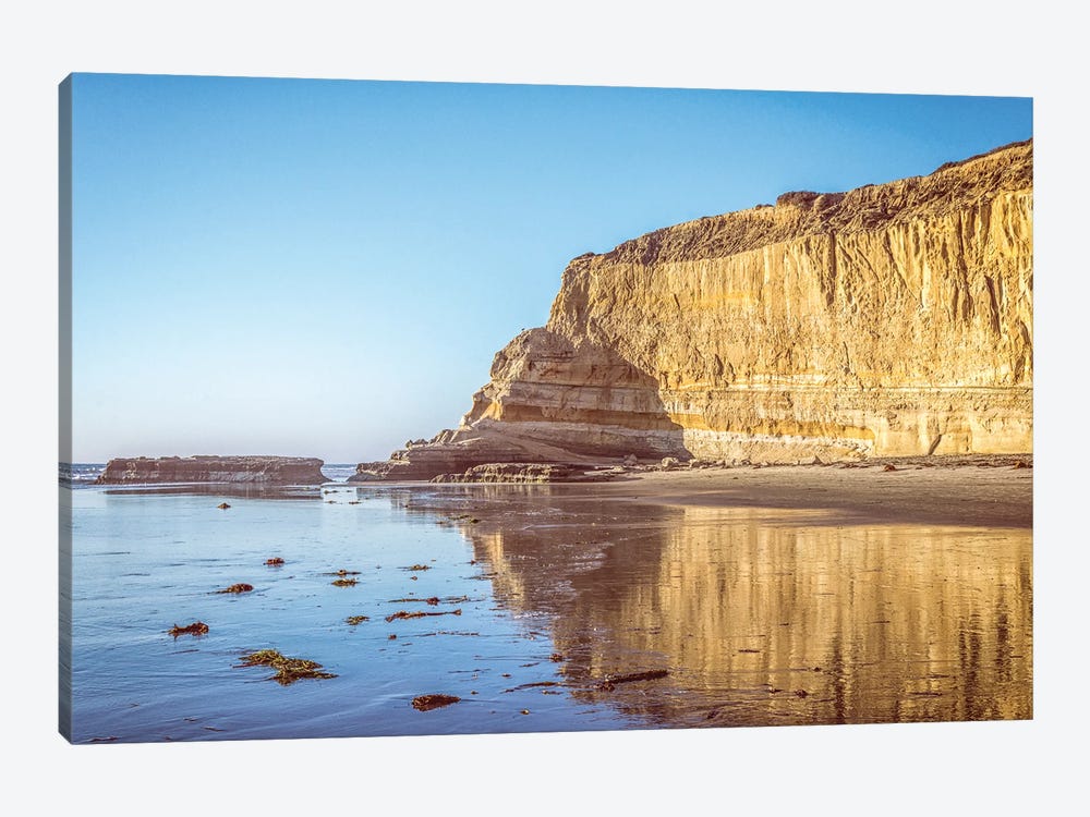 The Wall, Torrey Pines State Beach by Joseph S. Giacalone 1-piece Canvas Print