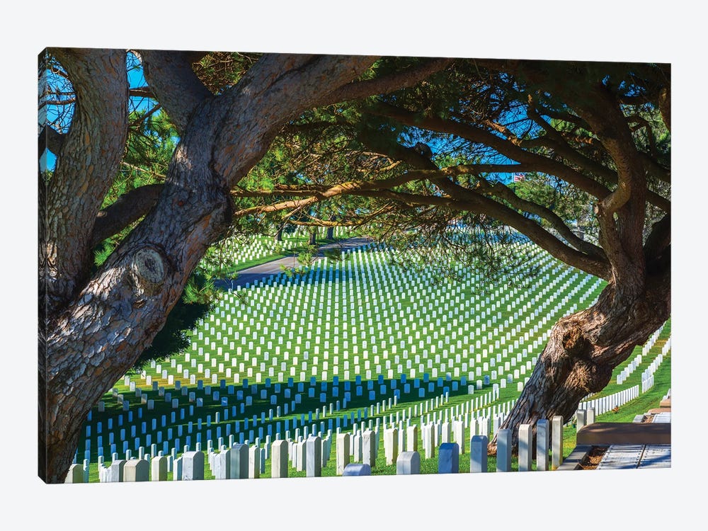 Fort Rosecrans National Cemetery by Joseph S. Giacalone 1-piece Canvas Print