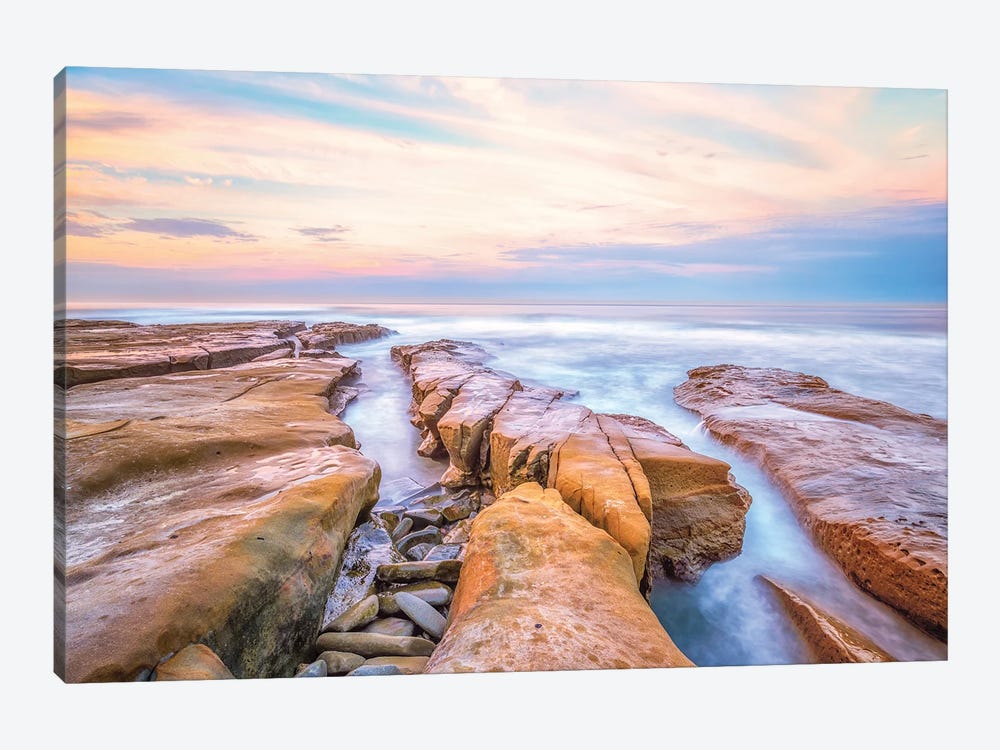 Sunrise From The Rocks, Hospital's Reef by Joseph S. Giacalone 1-piece Canvas Artwork