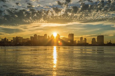 In The Middle by Joseph S. Giacalone canvas print