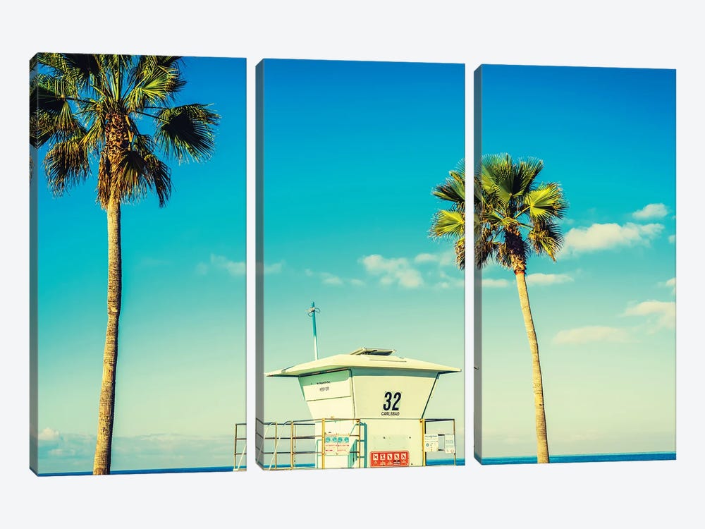 Tower 32, Carlsbad by Joseph S. Giacalone 3-piece Canvas Print