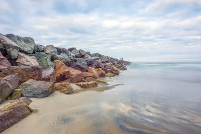 Down By The Jetty by Joseph S. Giacalone acrylic art print