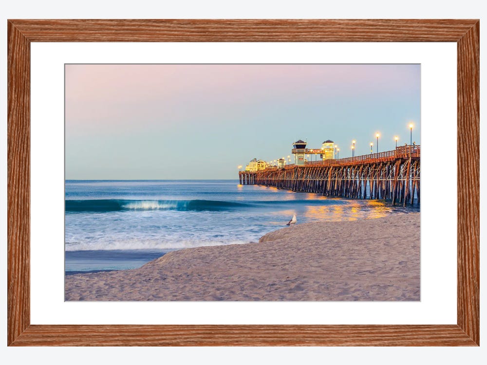 ArtWall Fishing Pier On Canvas by Steven Ainsworth Print & Reviews