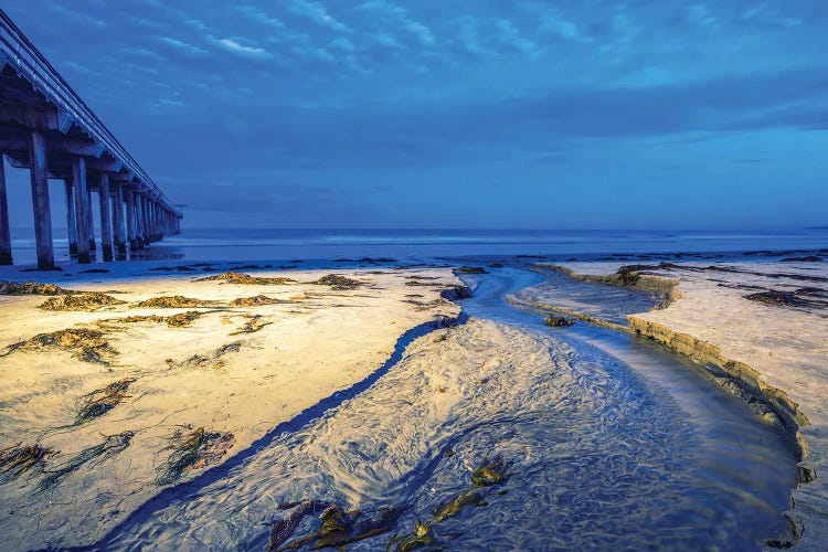 Flowing To The Sea, Scripps Pier