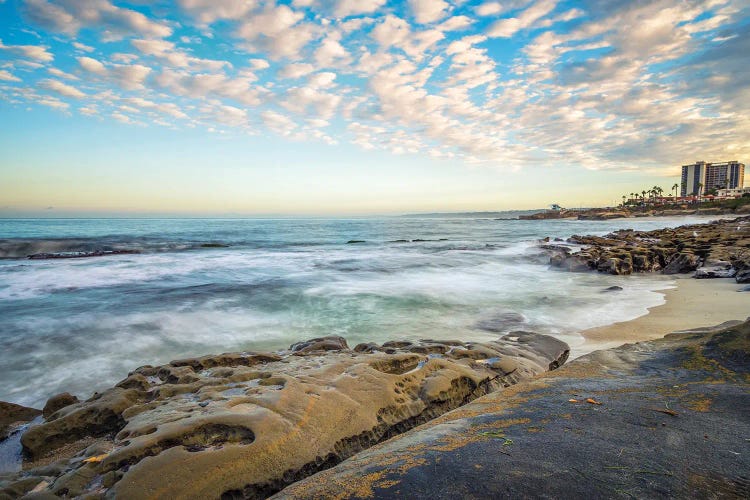 The La Jolla Coast From Hospital's Reef by Joseph S. Giacalone canvas print