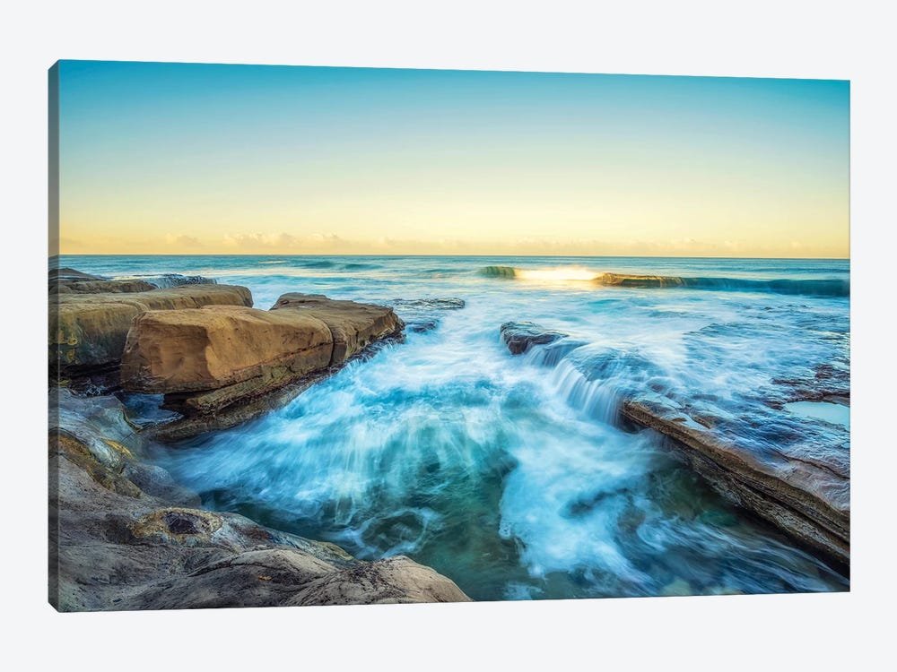 December Morning Perfection At Hospital's Reef by Joseph S. Giacalone 1-piece Canvas Wall Art