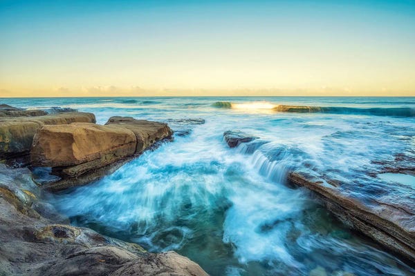 Rocky Beaches: December Morning Perfection At Hospital's Reef by Joseph S. Giacalone