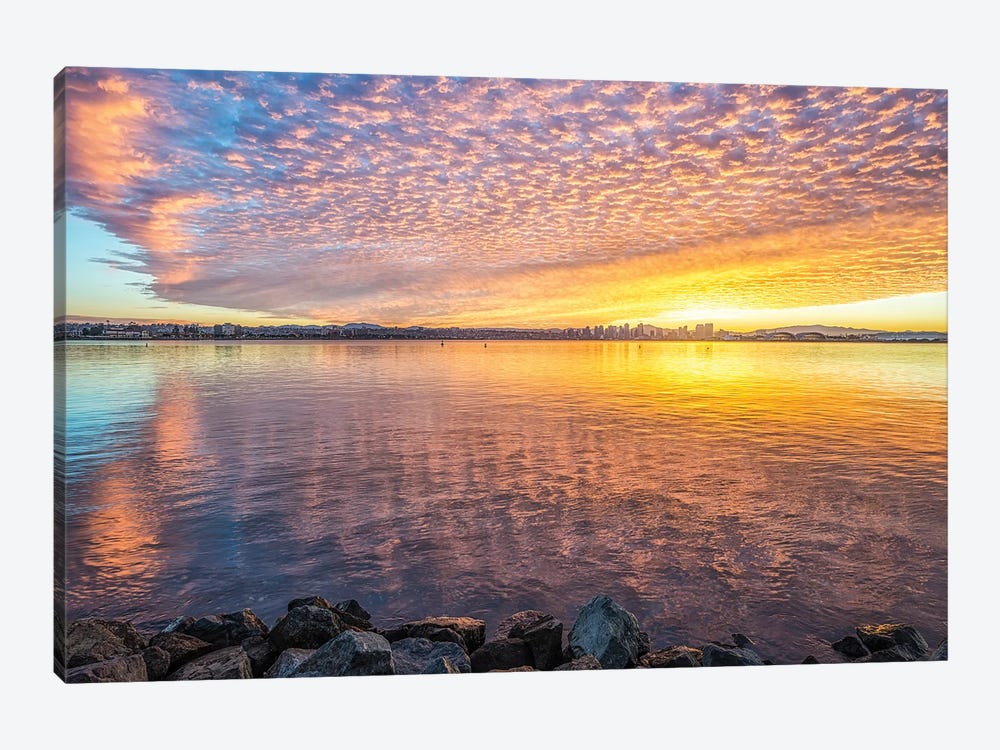 Endless Beauty San Diego Harbor by Joseph S. Giacalone 1-piece Canvas Wall Art