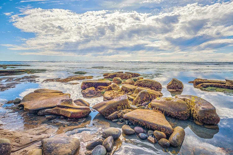 Winter Rocks Winter Sky San Diego Coast