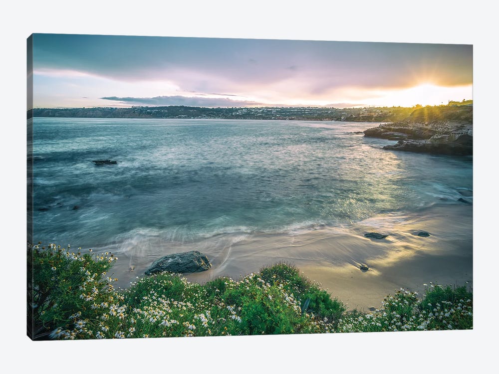Beautiful Morning From The La Jolla Cove by Joseph S. Giacalone 1-piece Canvas Art Print